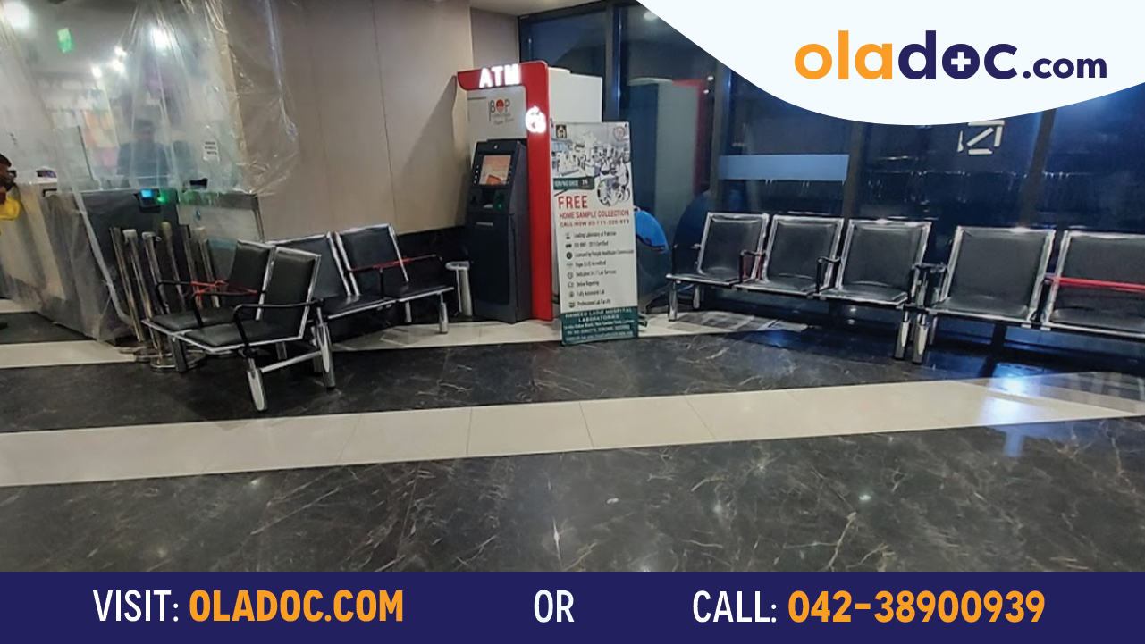 ATM at Hameed Latif Hospital Lahore